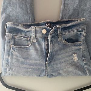 GAP Denim light wash jeans